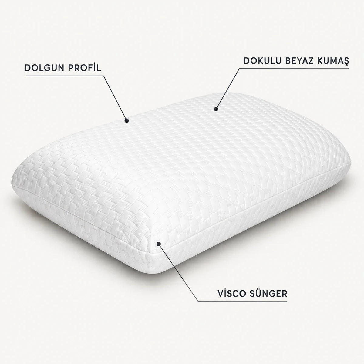 Mr. Pillow Carezza Tombul Visco yastığın alternatif ürün görünümü