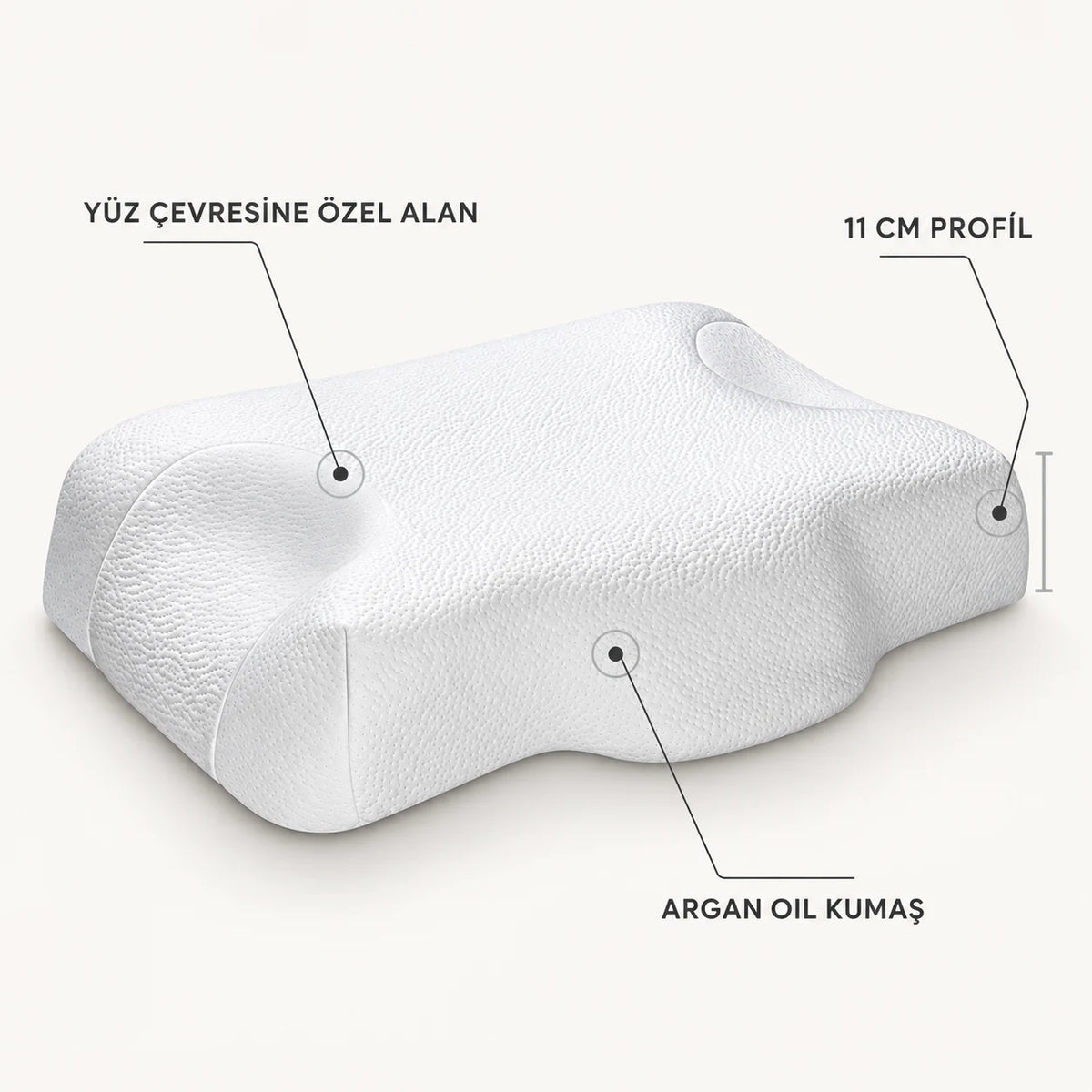 Mr. Pillow Visco Güzellik yastığın alternatif ürün görünümü